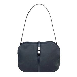 MCM Shoulder Bag Black NYLON Authentic